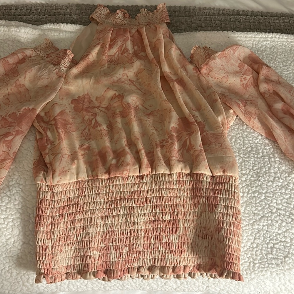 Flower blouse express